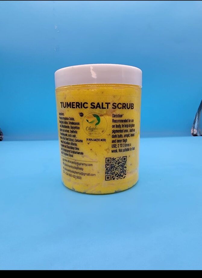 Tumeric Salt Scrub